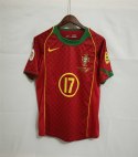 Koszulka Piłkarska Portugalia Euro 2004 Home Retro, Ronaldo, Nuno Gomes, Rui Costa