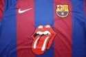 KOSZULKA PIŁKARSKA FC BARCELONA FAN 2023/2024 Rolling Stones