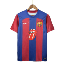 KOSZULKA PIŁKARSKA FC BARCELONA FAN 2023/2024 Rolling Stones