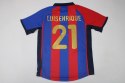 Koszulka Piłkarska FC Barcelona 2001/2002 Retro, Rivaldo, Luis Enrique, Kluivert