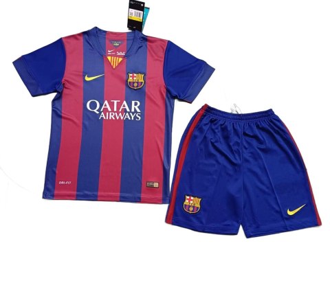 KOMPLET DZIECIĘCY FC BARCELONA 2014/2015 Retro