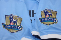 Koszulka Piłkarska Manchester City 2013/2014 Home Retro, Aguero, Yaya Toure