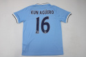 Koszulka Piłkarska Manchester City 2013/2014 Home Retro, Aguero, Yaya Toure