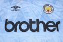 Koszulka Piłkarska Manchester City 1988/1990 Home Retro