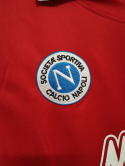 Koszulka Piłkarska SSC Napoli 1988/1989 Away Red Retro, Maradona