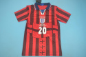 Koszulka Piłkarska Anglia MŚ 1998 Away Retro