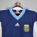 Koszulka Piłkarska Argentyna MŚ 1998 Away Retro