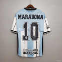 Koszulka Piłkarska Argentyna 2001 #10 MARADONA Special Edition Retro