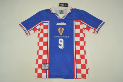 Koszulka Chorwacja MŚ 1998 Away Retro