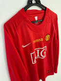 Koszulka Piłkarska Manchester United UCL Final 2008 Retro Dł Rękaw