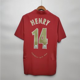 Koszulka Piłkarska Arsenal Londyn 2005/2006 Home Retro, Henry, Bergkamp