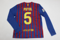 Koszulka Piłkarska FC Barcelona 2011/2012 Home Retro Długi Rękaw, Messi, Iniesta, Xavi