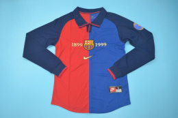 Koszulka Piłkarska FC Barcelona 1999/2000 Retro Dł Rękaw