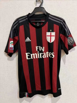 Koszulka Piłkarska AC Milan 2015/2016 Home Retro