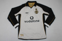 Koszulka Piłkarska Manchester United 2000/2001 Centenary White Retro