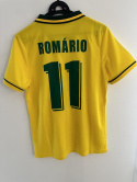 Koszulka Piłkarska Brazylia 1994 MŚ Home Retro, #11 Romario