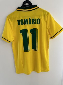 Koszulka Piłkarska Brazylia 1994 MŚ Home Retro, #11 Romario