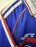 Koszulka Piłkarska Francja 1998 Home MŚ Retro, Zidane