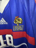 Koszulka Piłkarska Francja 1998 Home MŚ Retro, Zidane