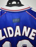 Koszulka Piłkarska Francja 1998 Home MŚ Retro, Zidane