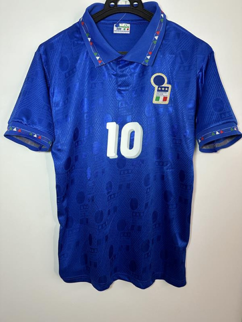 Koszulka Piłkarska Włochy MŚ 1994 Home Retro, #10 Baggio , Maldini, Baresi