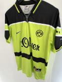 Koszulka Piłkarska aKoszulka Piłkarska Borussia Dortmund 1997/1998 Home Retro, Sammer, Moller, ChapuisatBorussia Dortmund 1997/1998 Retro