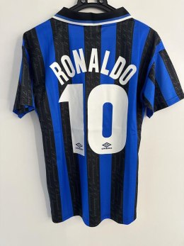 Koszulka Piłkarska Inter Mediolan 1997/1998 Home Retro, #10 Ronaldo