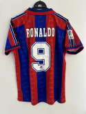 Koszulka Piłkarska FC Barcelona 1996/1997 Home Retro, Ronaldo, Figo, Guardiola