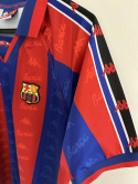 Koszulka Piłkarska FC Barcelona 1996/1997 Home Retro, Ronaldo, Figo, Guardiola