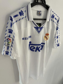 Koszulka Real Madryt 1996/1997 Home Retro, ROBERTO CARLOS, SEEDORF, RAUL,REAL MADRYT  koszulki piłkarskie, soccer jersey