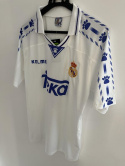 Koszulka Real Madryt 1996/1997 Home Retro, ROBERTO CARLOS, SEEDORF, RAUL,REAL MADRYT  koszulki piłkarskie, soccer jersey