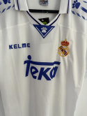 Koszulka Real Madryt 1996/1997 Home Retro, ROBERTO CARLOS, SEEDORF, RAUL,REAL MADRYT  koszulki piłkarskie, soccer jersey