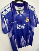 Koszulka Real Madryt 1996/1997 Away Retro, ROBERTO CARLOS, SEEDORF, RAUL,REAL MADRYT  koszulki piłkarskie, soccer jersey