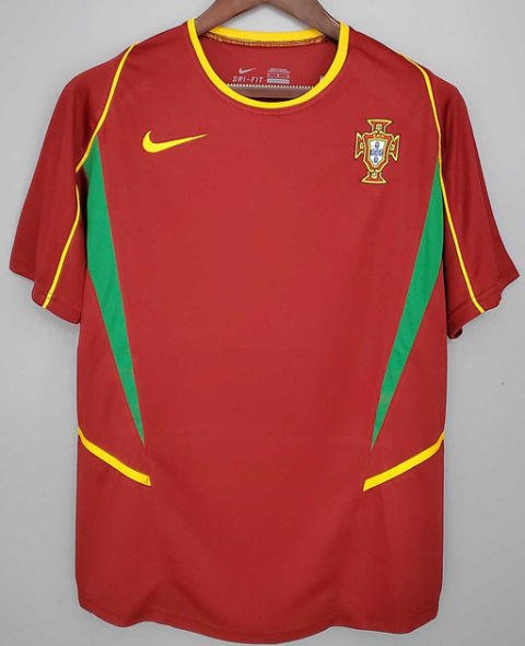 KOSZULKA PIŁKARSKA PORTUGALIA MŚ 2002 RETRO