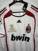 Koszulka Piłkarska AC Milan 2006/2007 UCL Final Away Retro