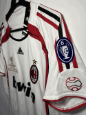 Koszulka Piłkarska AC Milan 2006/2007 UCL Final Away Retro