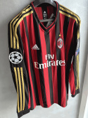 Koszulka Piłkarska AC Milan 2013/2014 Home Retro