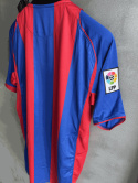 Koszulka Piłkarska FC Barcelona 2004/2005 Retro, MESSI, RONALDINHO, INIESTA, XAVI, LARSSON, ETO'O