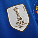 Koszulka Piłkarska Manchester United 2008/2009 Away Blue Retro