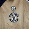 Koszulka Piłkarska Manchester United 2001/2002 100th Anniversary Gold Retro, Beckham, van Nistelrooy, Scholes