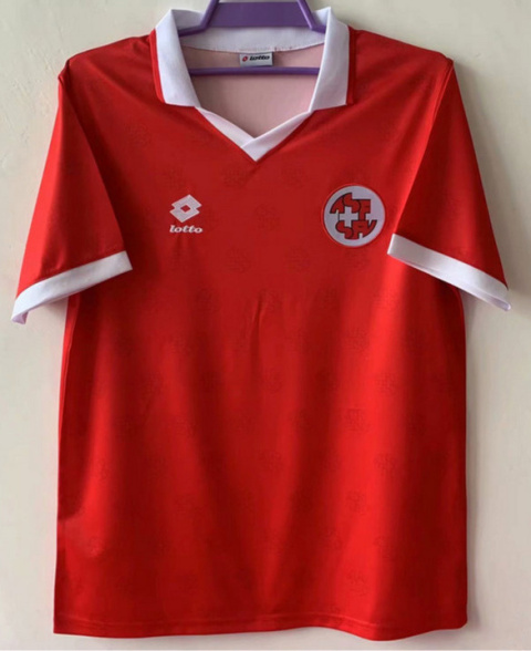 Koszulka Piłkarska Szwajcaria 1994 Home Retro