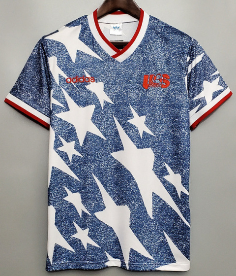 Koszulka Piłkarska Stany Zjednoczone USA 1994 Away Retro