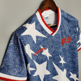 Koszulka Piłkarska Stany Zjednoczone USA 1994 Away Retro