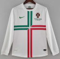 KOSZULKA PIŁKARSKA PORTUGALIA 2012 AWAY RETRO DŁ RĘKAW