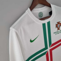 KOSZULKA PIŁKARSKA PORTUGALIA 2012 AWAY RETRO DŁ RĘKAW