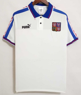 Koszulka Piłkarska Czechy 1996 Away Retro