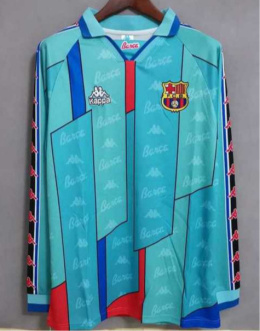 Koszulka Piłkarska FC Barcelona 1996/97 Retro Dł Rękaw