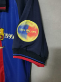 Koszulka Piłkarska FC Barcelona 1999/2000 Home Retro