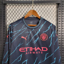 Koszulka piłkarska Manchester City 2023/2024 Away Dł Rękaw