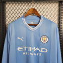 Koszulka piłkarska Manchester City 2023/2024 Home Dł Rękaw